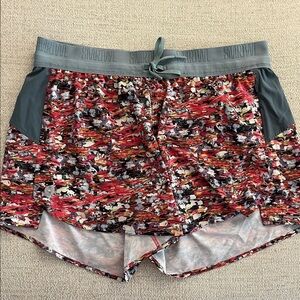 Smartwool Multicolor Red Mix Athletic Shorts